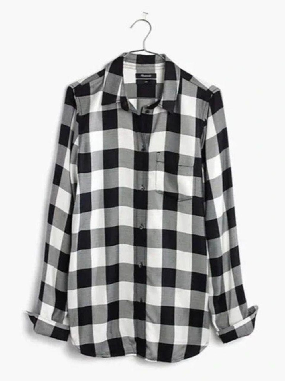 madewell buffalo check shirt